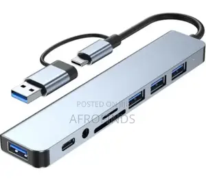 7-in-1 Connectivity: Adds 4x Usb-a (3.0) Ports, 1x Sd Card Slot, 1x Mi
