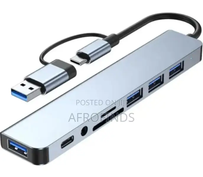 7-in-1 Connectivity: Adds 4x Usb-a (3.0) Ports, 1x Sd Card Slot, 1x Mi