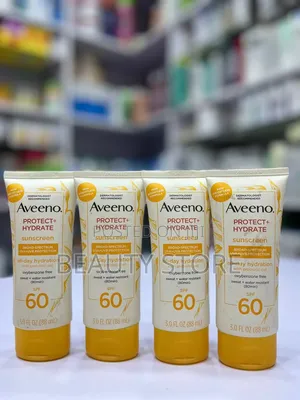 N Aveeno Protect + Hydrate Sunscreen Lotion With SPF 60