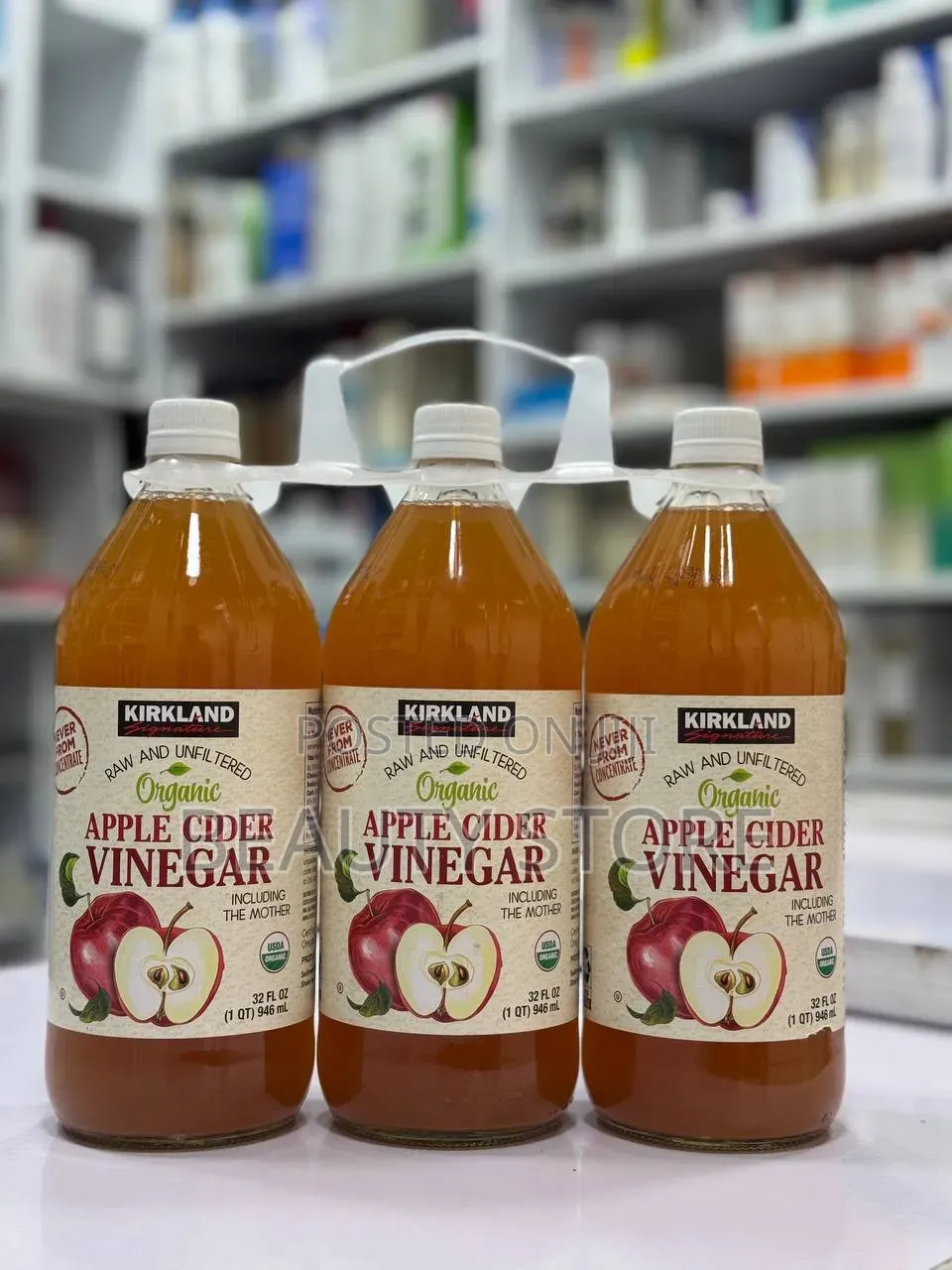 Kirkland Signature Organic Raw And Unfiltered Apple Cider Vinegar