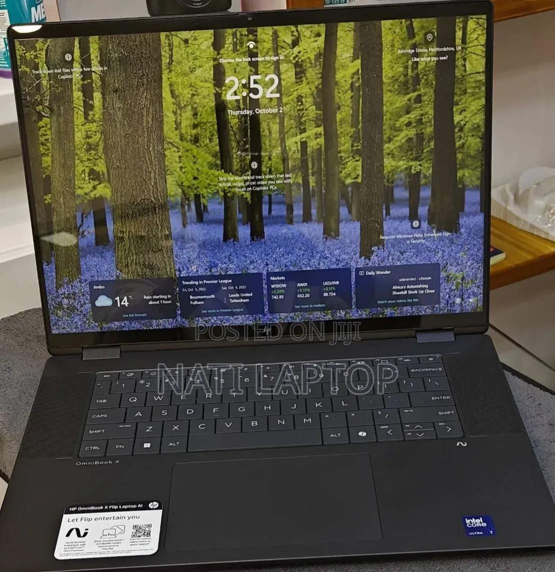 New Laptop HP OmniBook 5 16" 16GB Intel Core Ultra 7 SSD 1T