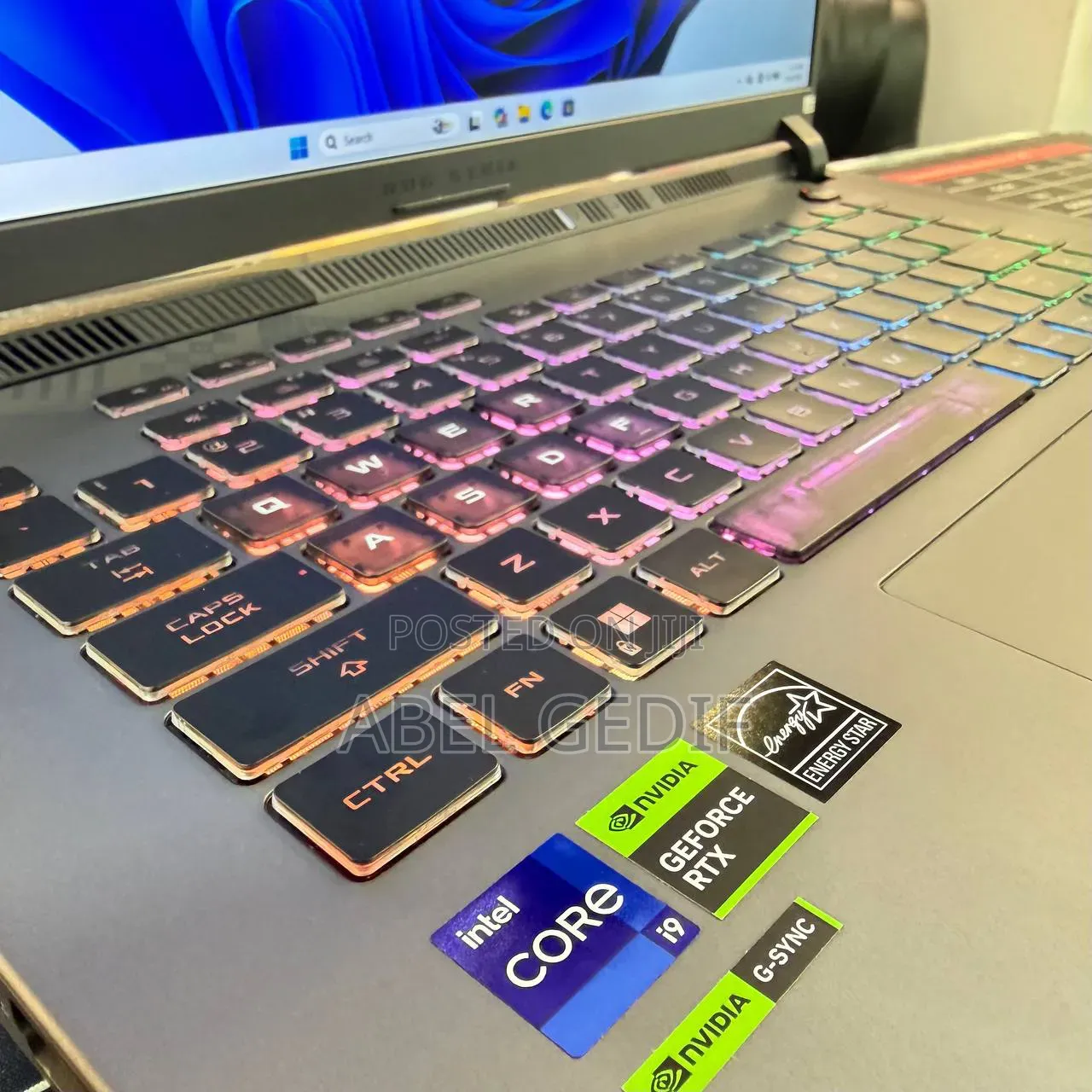 New Laptop Asus ROG Strix G16 G614 16GB Intel Core i9 SSD 1T