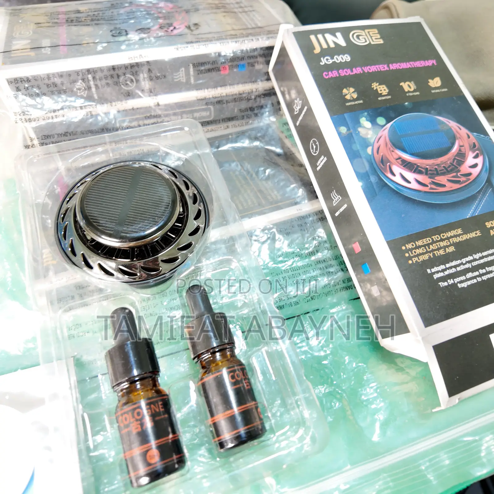 Car Solar Vortex Aromatherapy