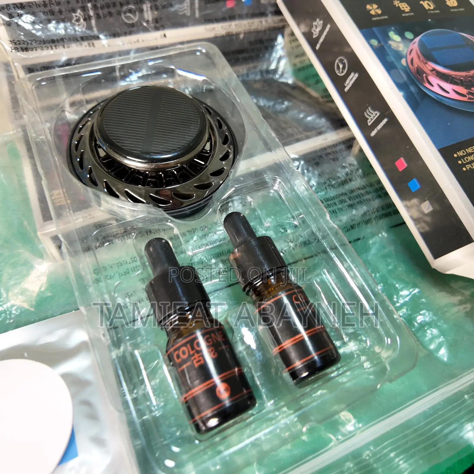 Car Solar Vortex Aromatherapy