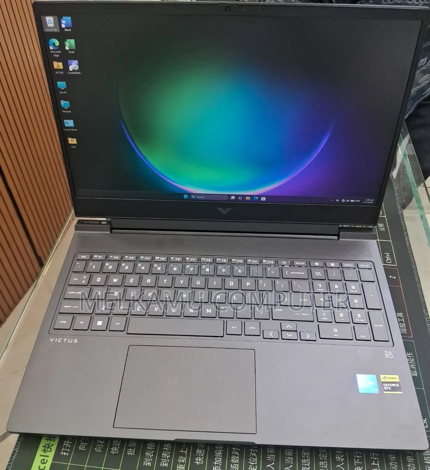 New Laptop HP Victus 16 16GB Intel Core i7 SSD 1T