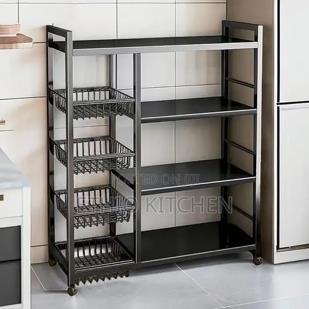 4 Layer Metal Storage Shelf