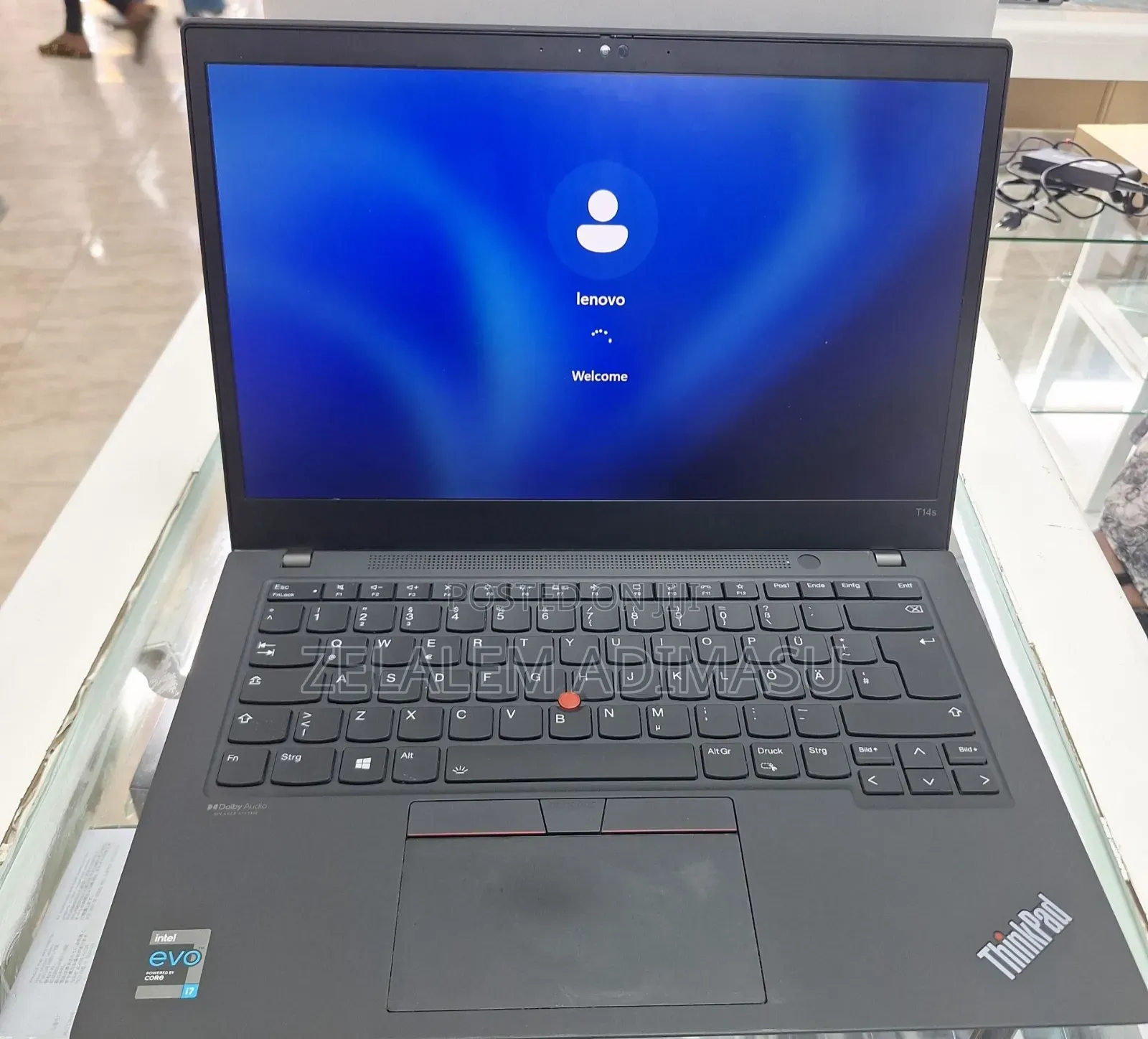 New Laptop Lenovo ThinkPad T14s G4 16GB Intel Core i7 SSD 512GB
