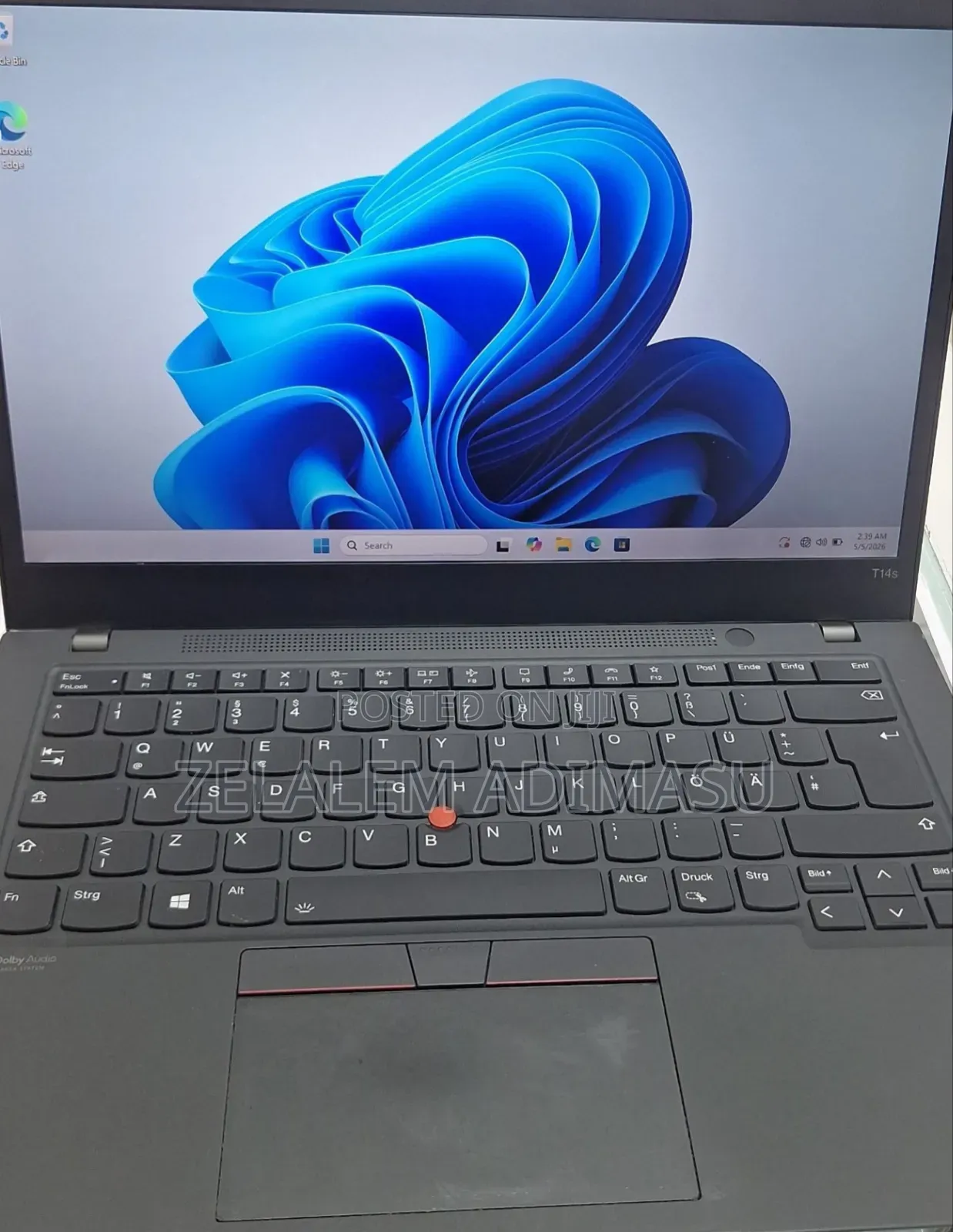 New Laptop Lenovo ThinkPad T14s G4 16GB Intel Core i7 SSD 512GB