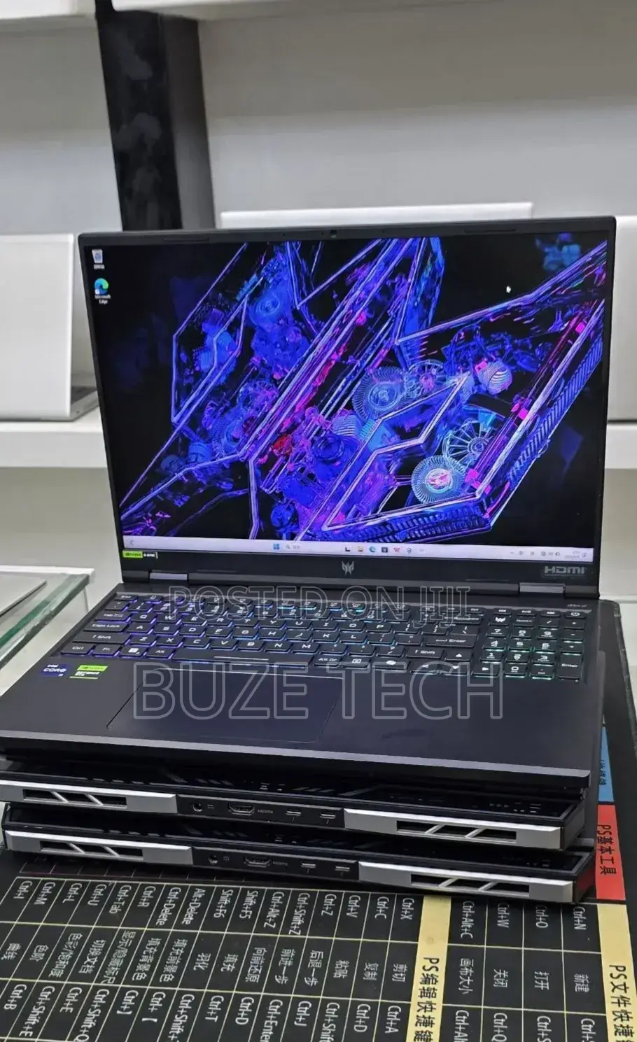 New Laptop Acer Predator Helios Neo 16 16GB Intel Core i9 SSD 1T