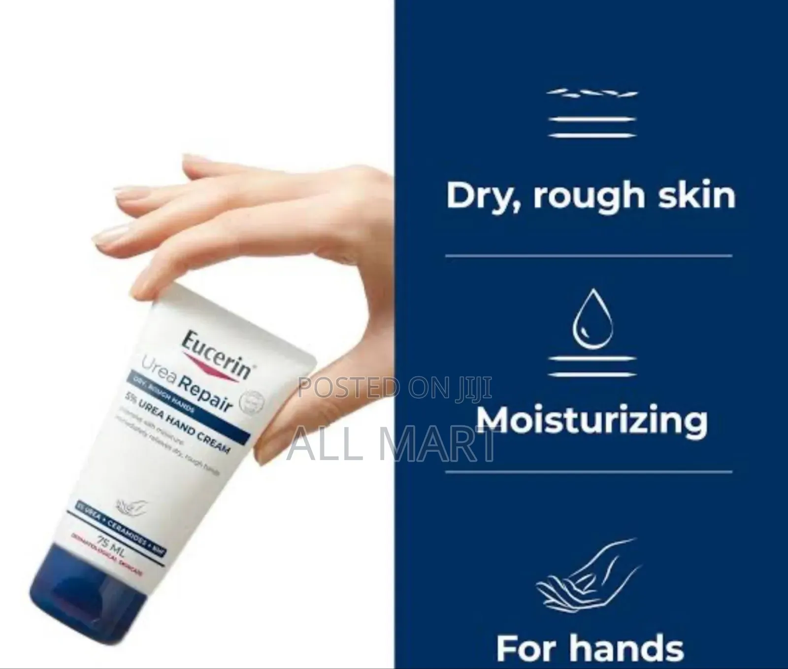 Eucerin Urearepair Plus 5% Urea Hand
Cream