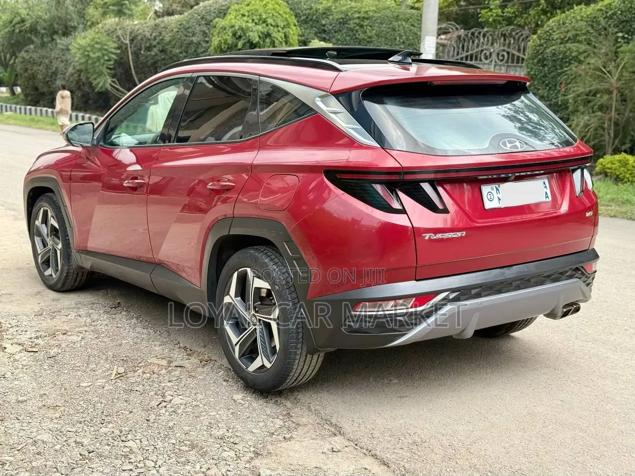 Hyundai Tucson 2022 Red