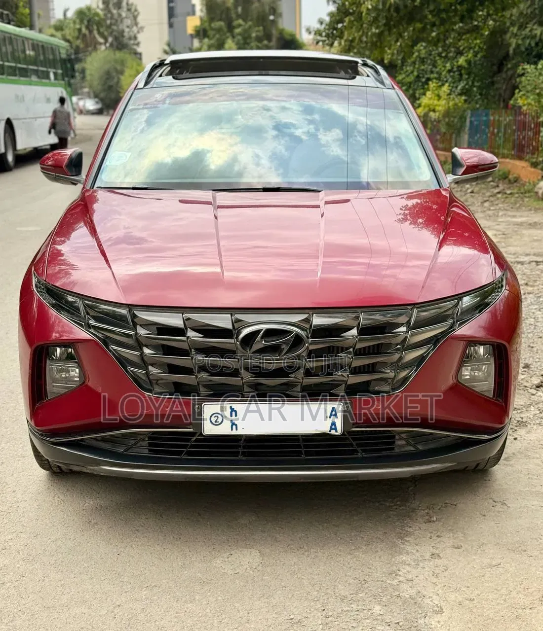 Hyundai Tucson 2022 Red