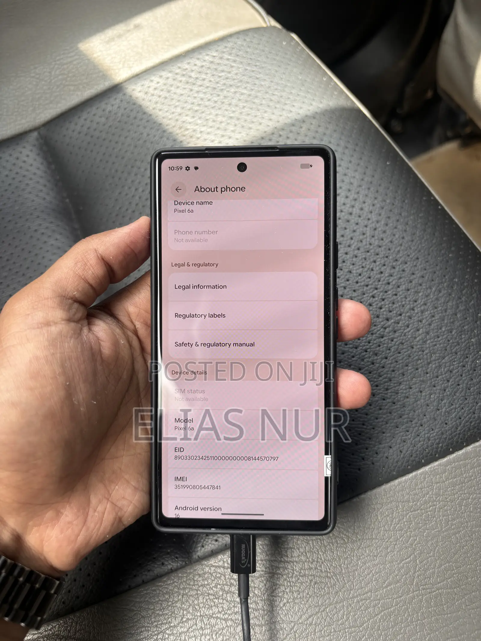 New Google Pixel 6a 128 GB Gray