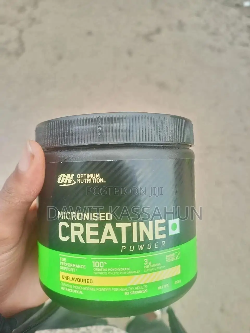 Optumum Nutrition Micronised Creatine Powder 100% Creatine Monohydrate