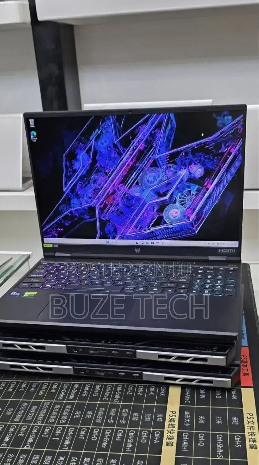 New Laptop Acer Predator Helios Neo 16 16GB Intel Core i9 SSD 1T