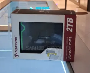Brand New External Transcend Hard Disk