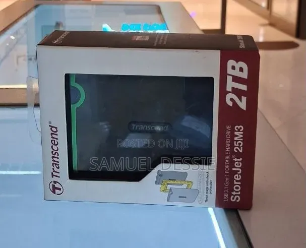 Brand New External Transcend Hard Disk