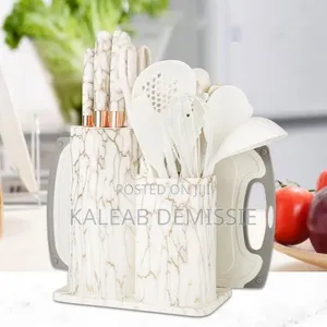 25 PCS Kitchenware Set(ከፍተኛ ሙቀት ከሚቋቋም ሲልከን የተሰሩ )