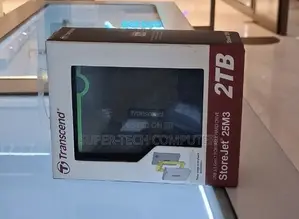 New 2tb Transcend External Hard Disk Drive