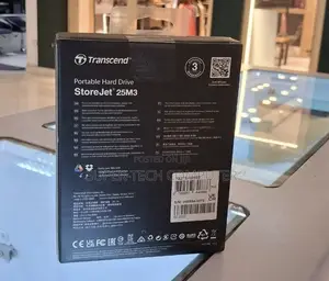 New 2tb Transcend External Hard Disk Drive