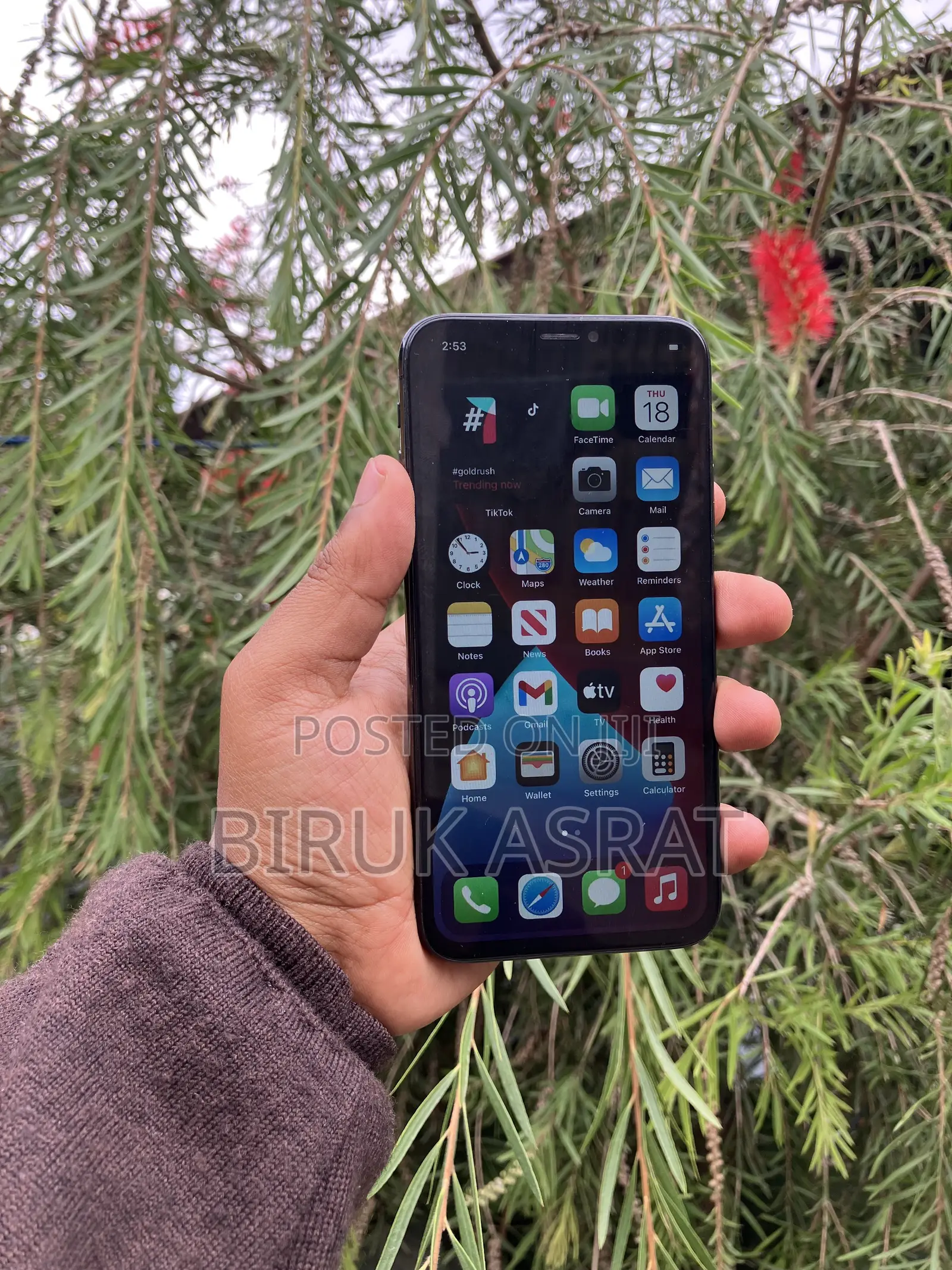 Apple iPhone X 256 GB Black