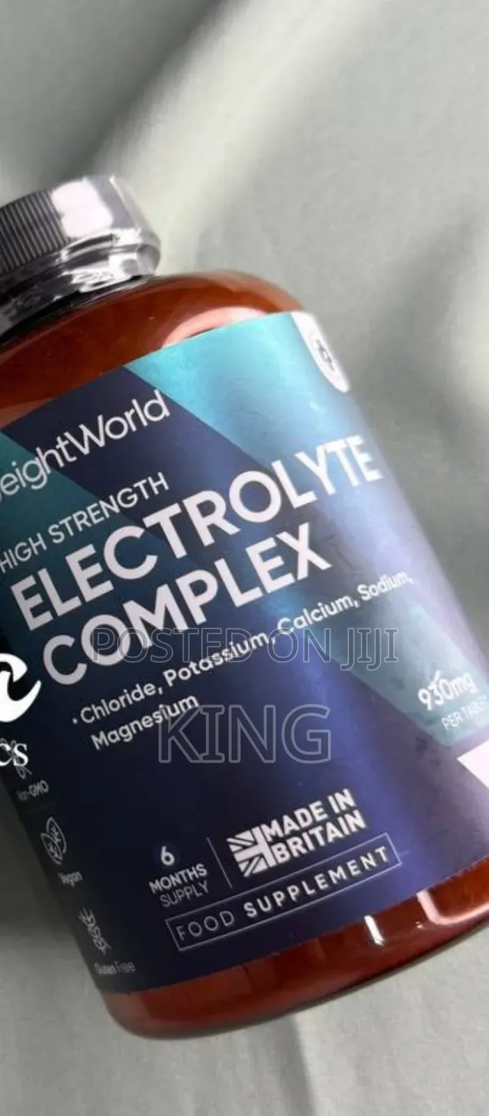 Weight World Electrolyte Complex 930mg 180 Tablets