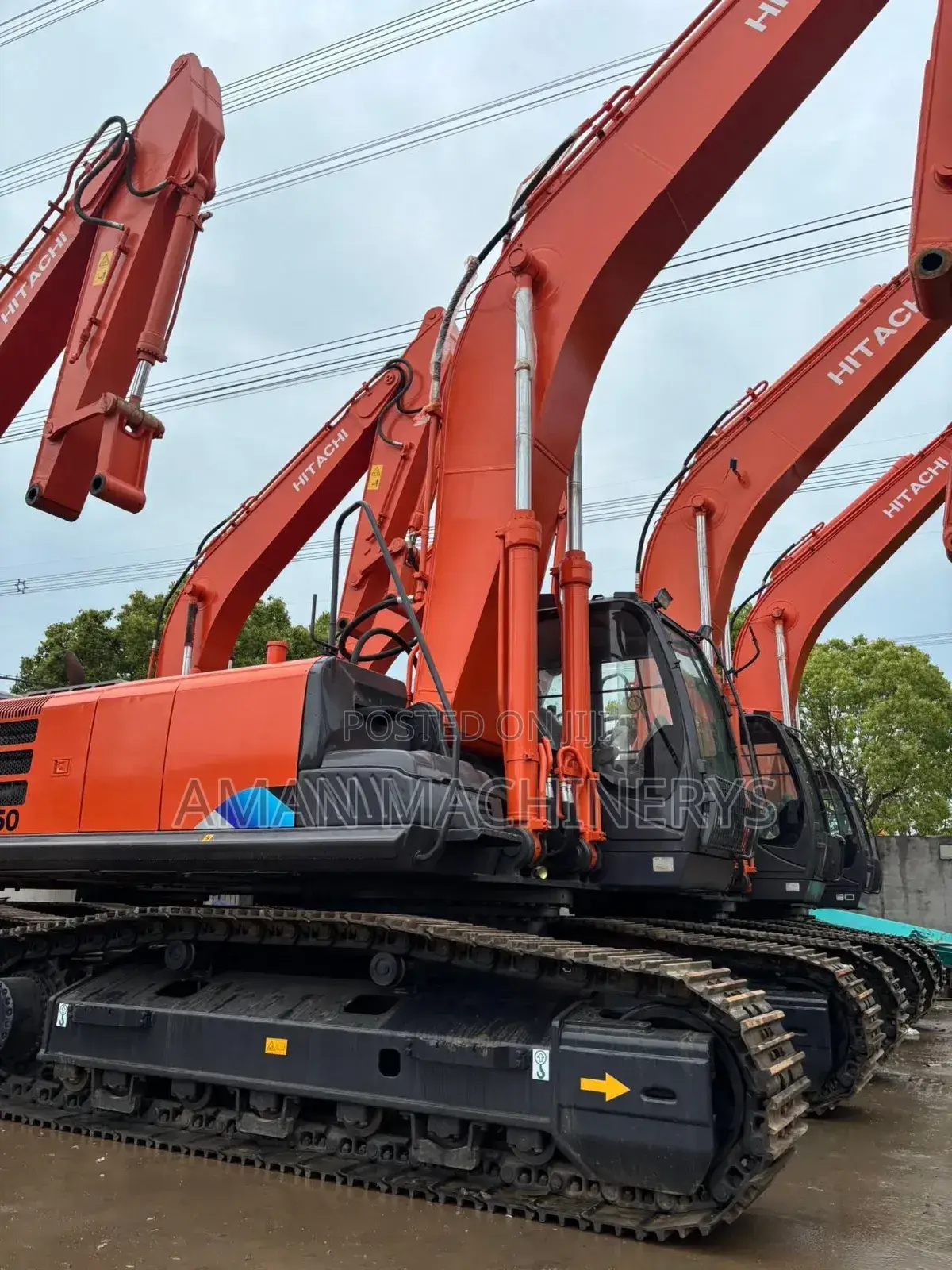 ለሽያጭ የቀረበ – Hitachi 350h-5g ኤክስካቫተር ውጭ ሀገር አገልግሎ የመጣ፣