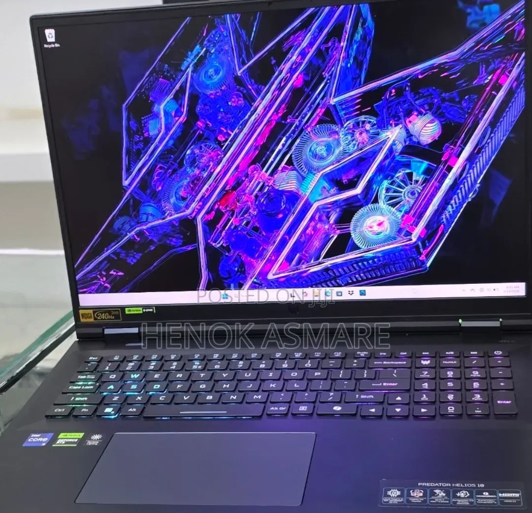 New Laptop Acer Predator Helios Neo 16 32GB Intel Core i9 SSD 1T