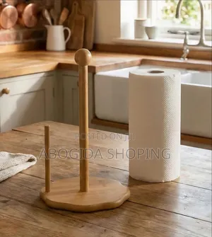 Bamboo Kitchen Tissue Stand