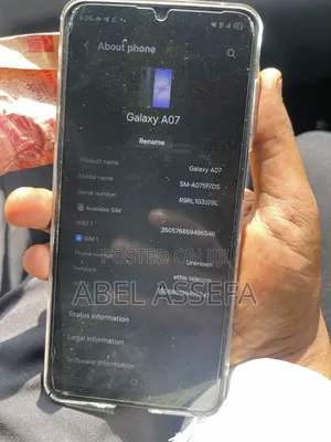Samsung Galaxy A07 4G 64 GB Silver
