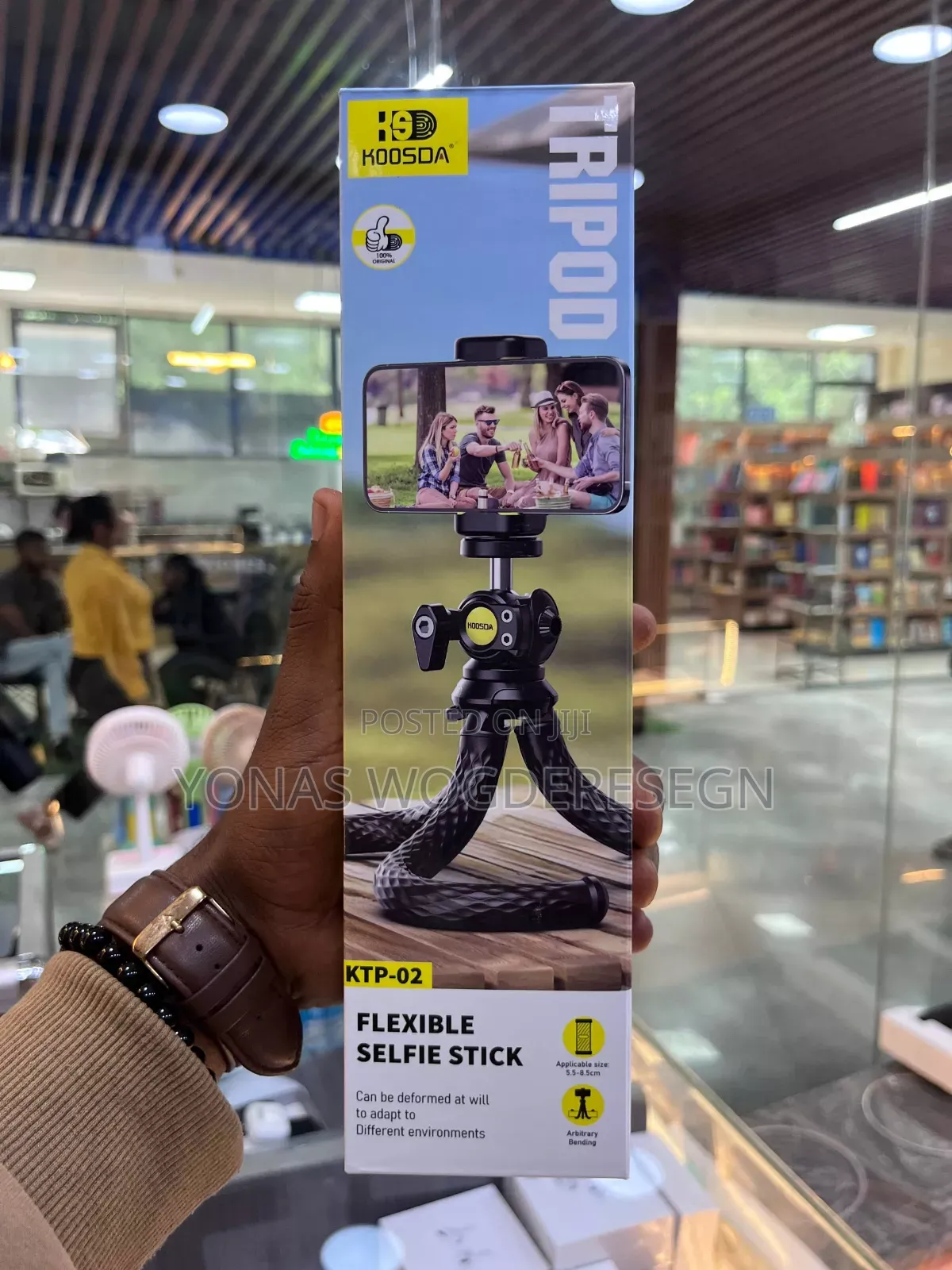 Koosda KTP-02 Flexible Selfie Stick Tripod