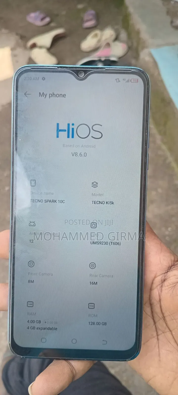 Tecno Spark 10C 128 GB