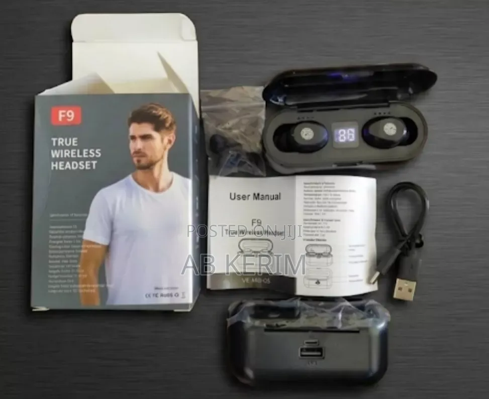 Brand New F9 True Wireless Earbuds