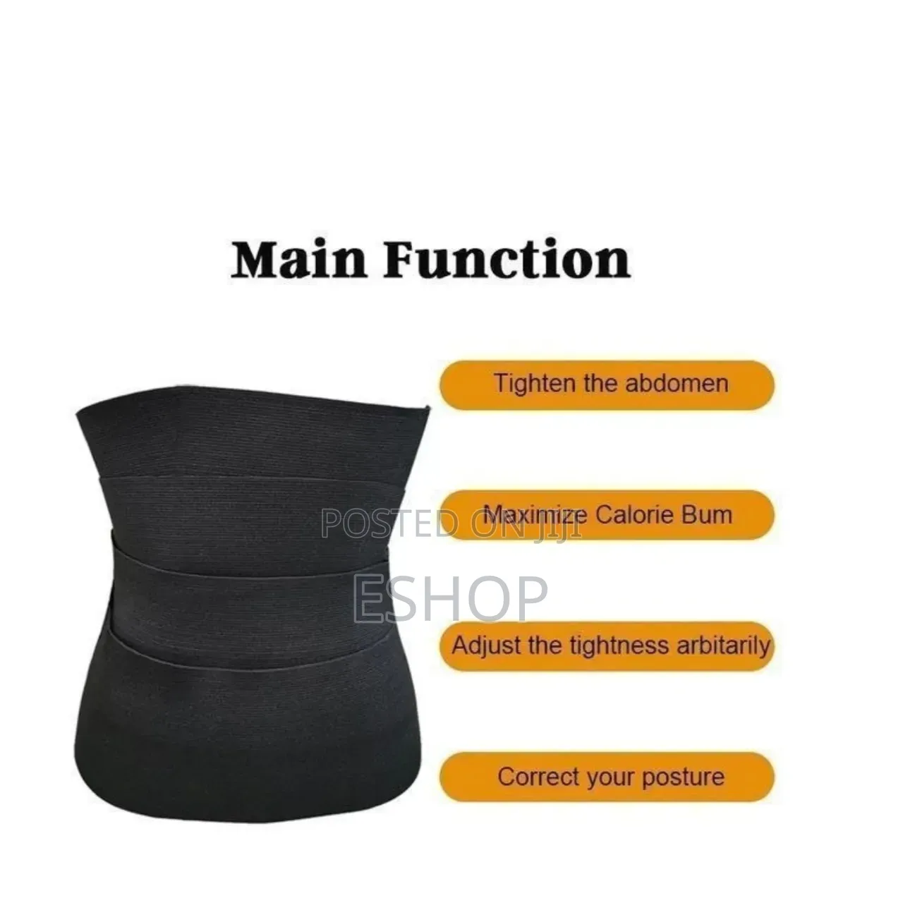 Long-length 5m Sauna Belt – Boost Metabolism