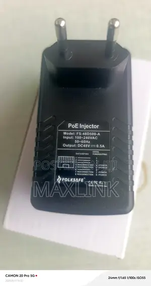 Poe Injector 48v, 0.5a