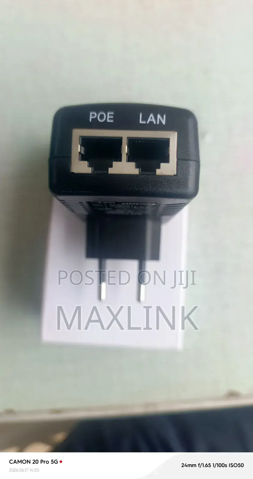 Poe Injector 48v, 0.5a