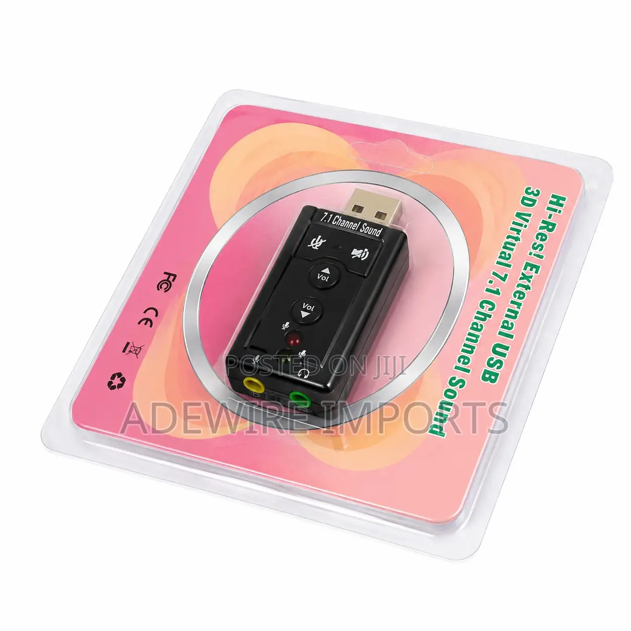 External Sound Card (7.1 Channel) With Vat