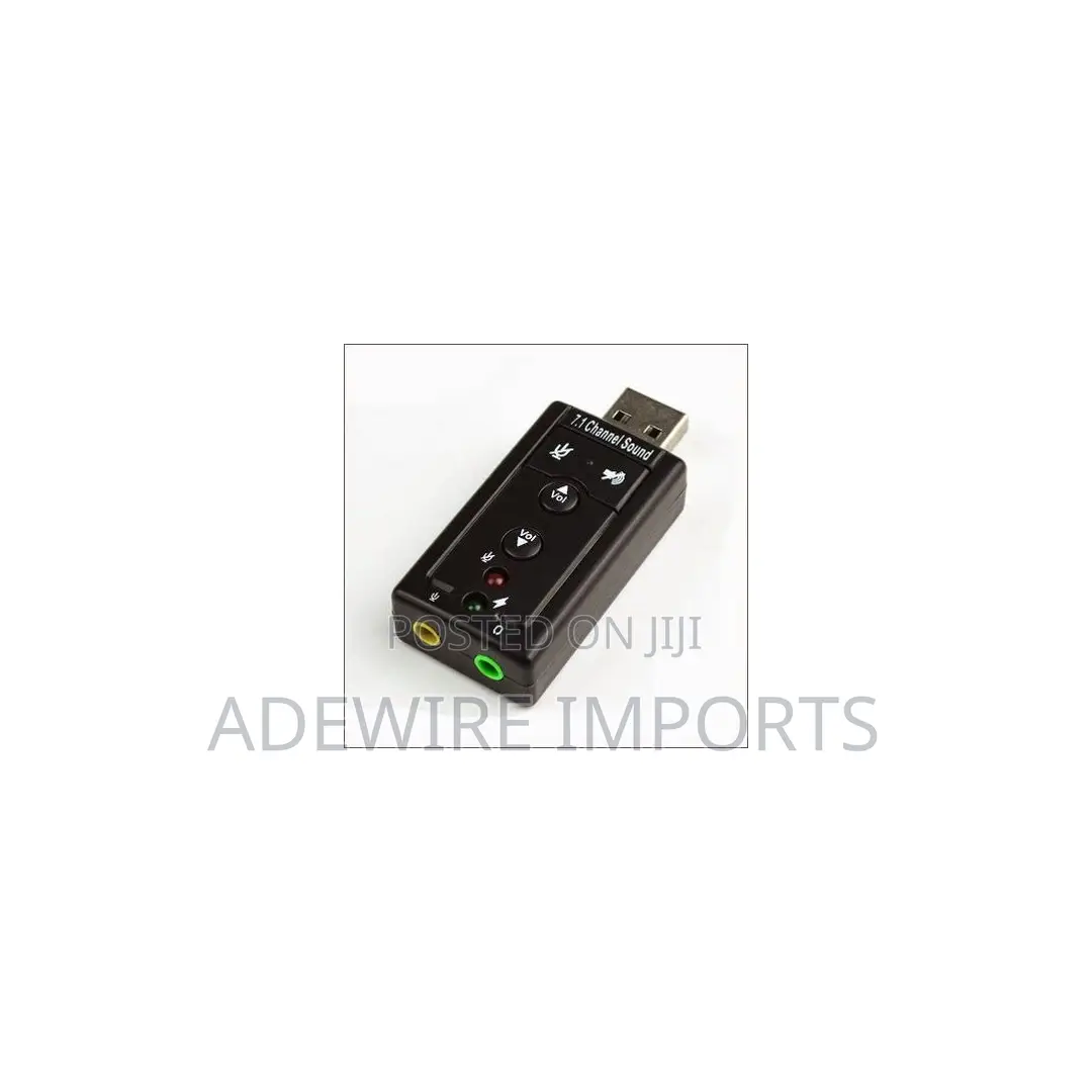 External Sound Card (7.1 Channel) With Vat