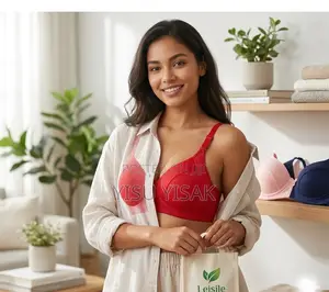 Leisile Luxury Full-Coverage Wireless Bra |