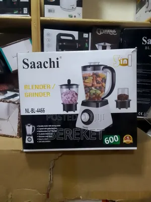 Saachi Original 3 in 1 Blender Grinder/Juicer (ሞዴል፦ Nl-Bl-4466)
