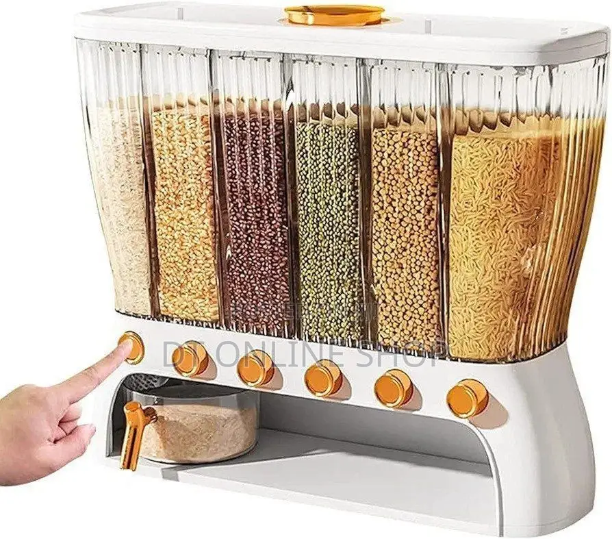 Multiple Dispenser For Cereals Grains And Pulse