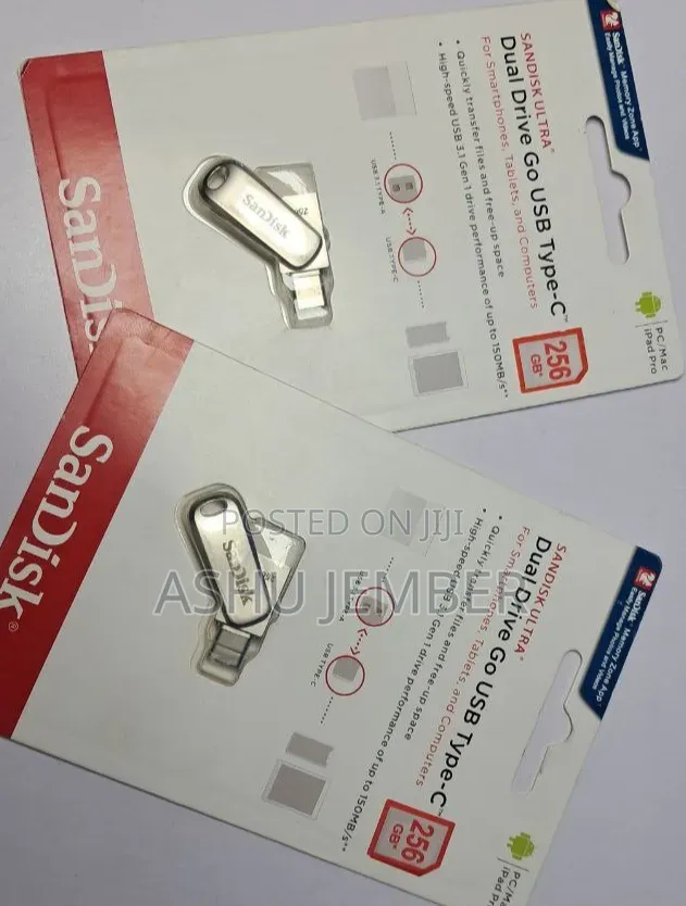 Sandisk 256gb Dual Drive – Usb-C Usb-a in One! 