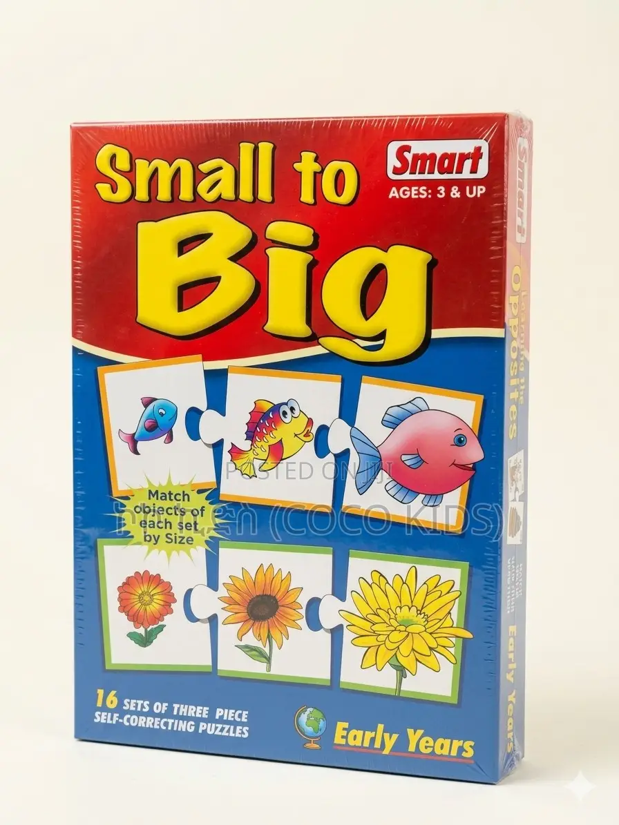 "Small to Big" Educational Puzzle – Boost Logic Skills