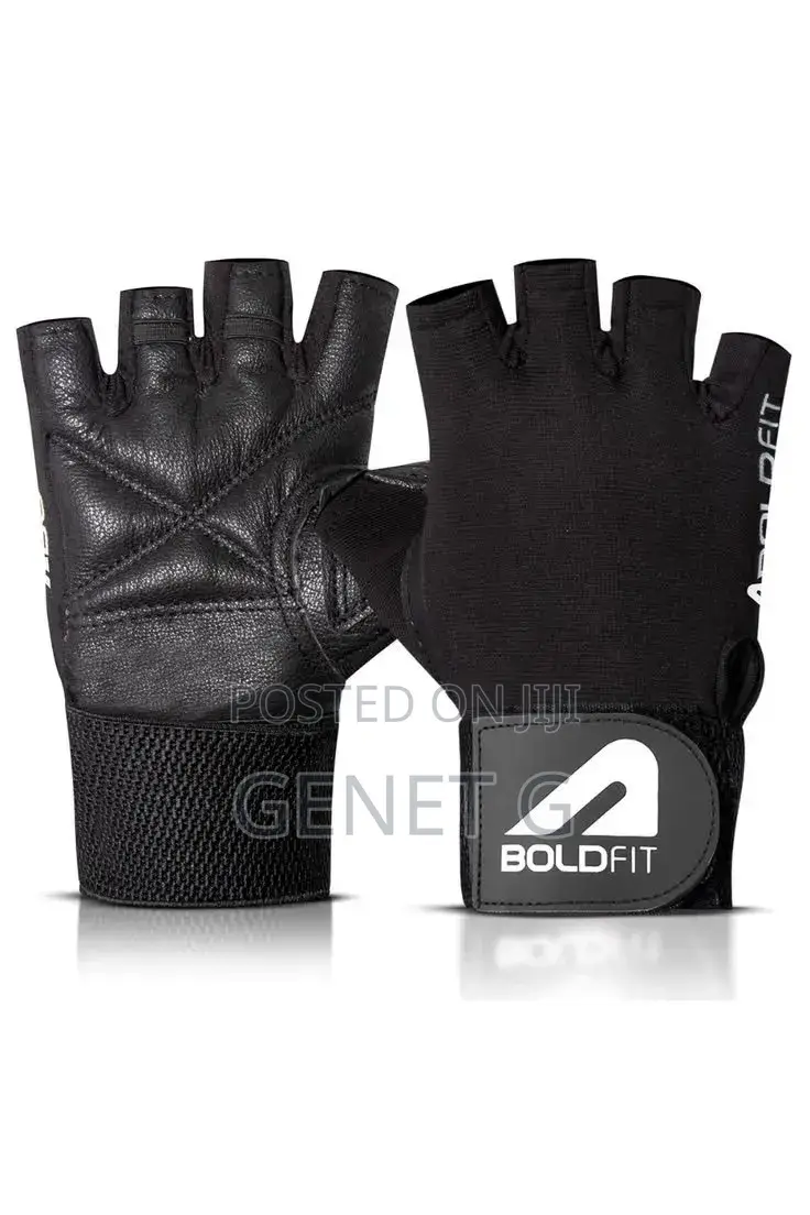 Leather Gym Gloves