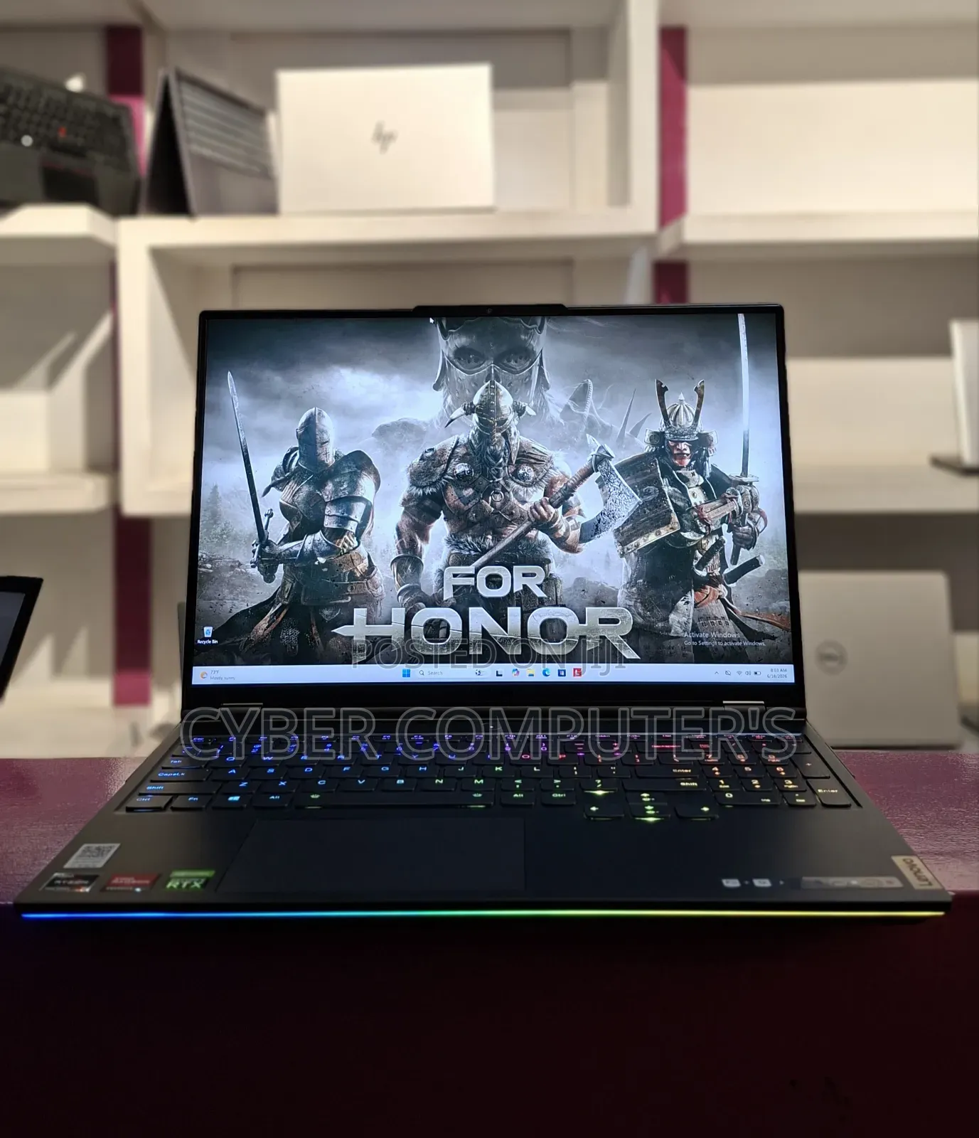 New Laptop Lenovo 16GB AMD Ryzen 7 SSD 1T