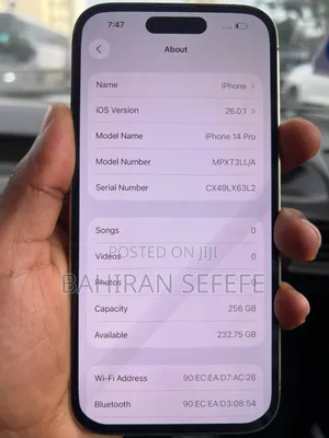 Apple iPhone 14 Pro 256 GB White