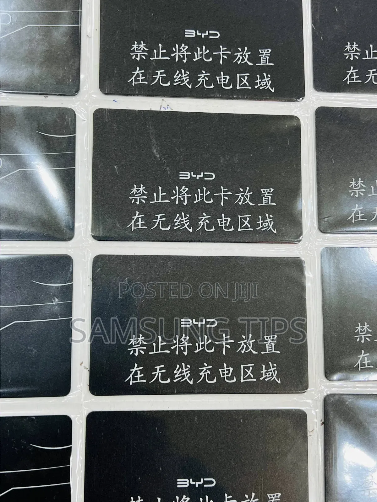Evcar Byd NFC Card