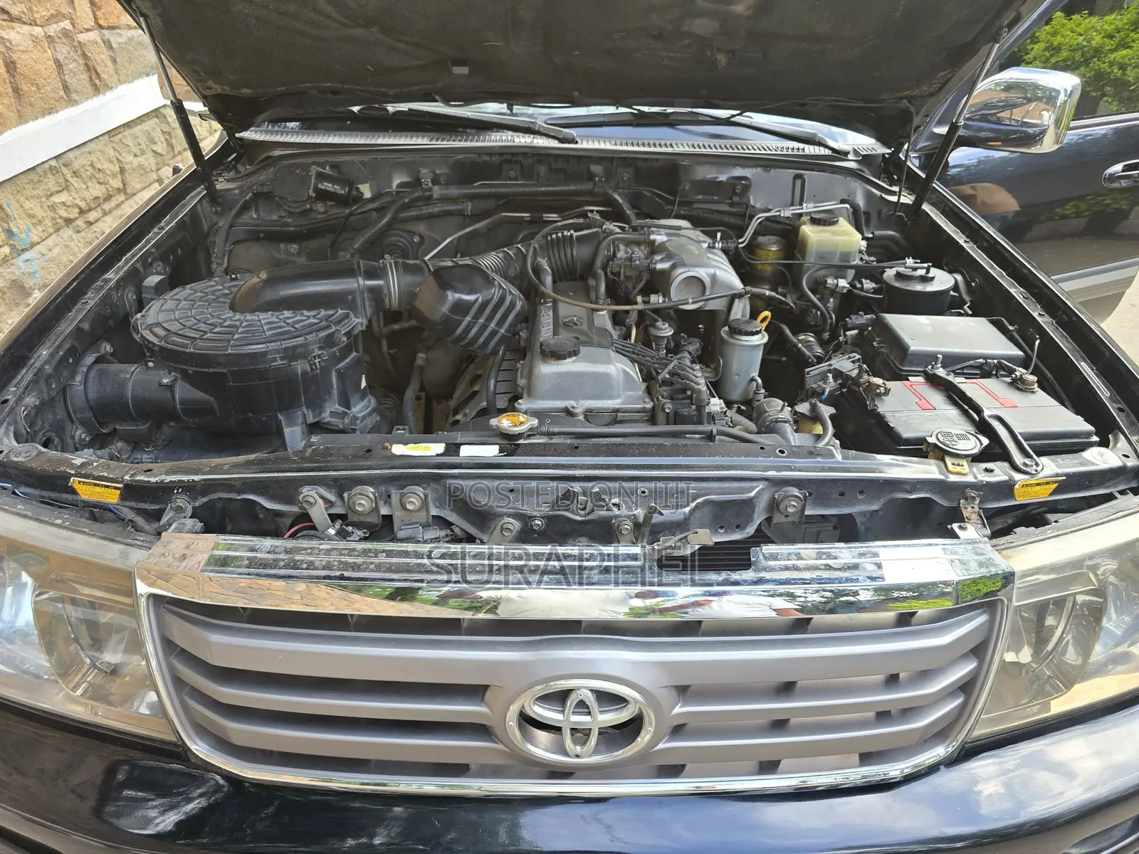 Toyota Land Cruiser 100 4.2 2006 Black
