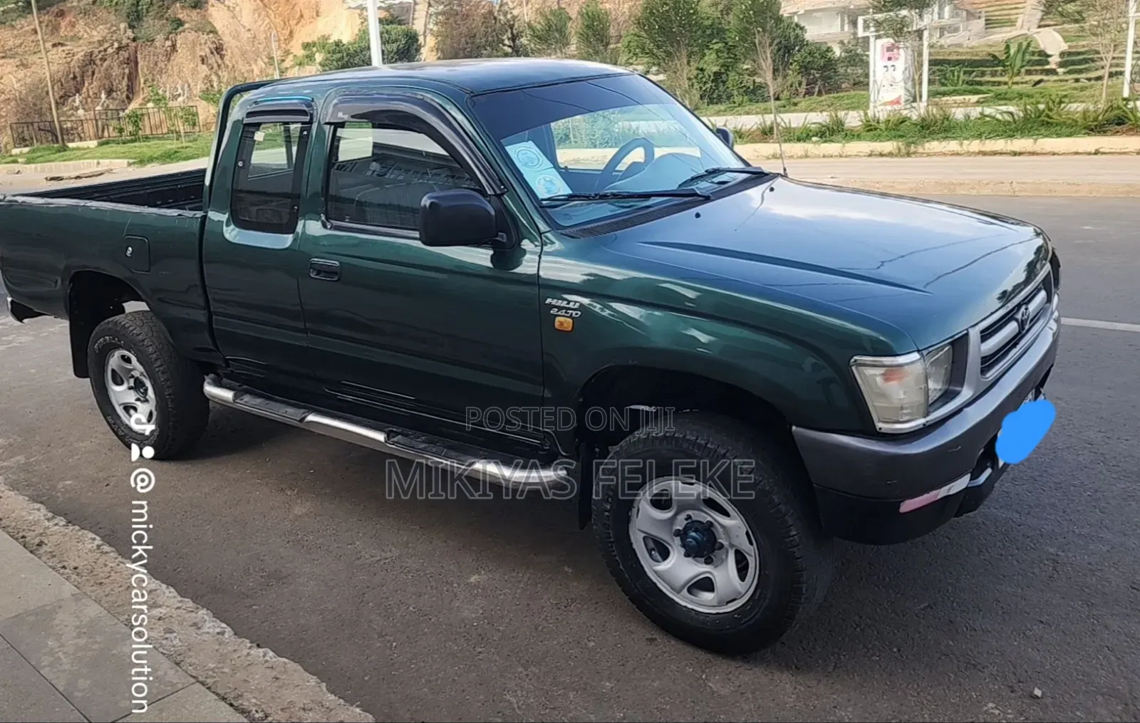 Toyota Hilux 1998 Gray