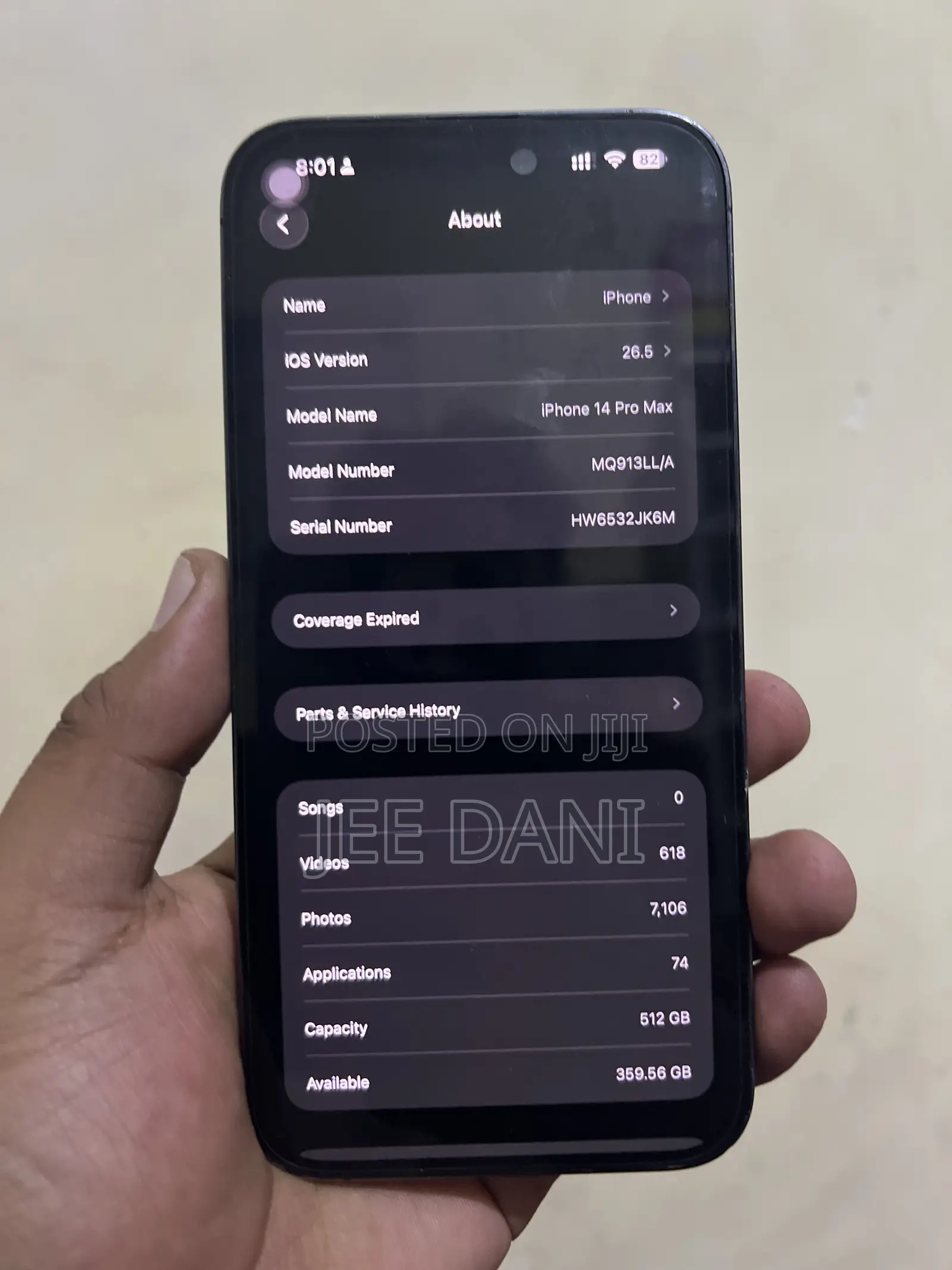 Apple iPhone 14 Pro Max 512 GB Purple